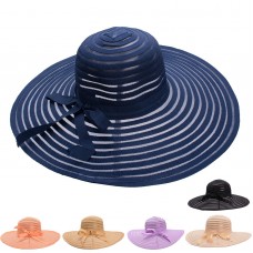 Mujers Ribbon and Mesh Kentucky Derby Cap Wedding Church Sun Tea Party Hat A494  eb-79635947